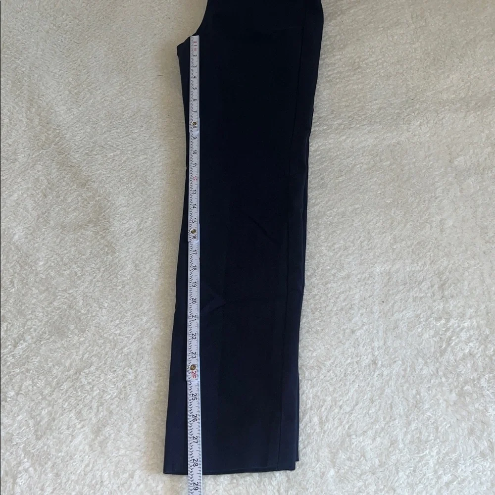 Tory Burch Stacey Ponte Cropped Pants Navy‎ Size 4